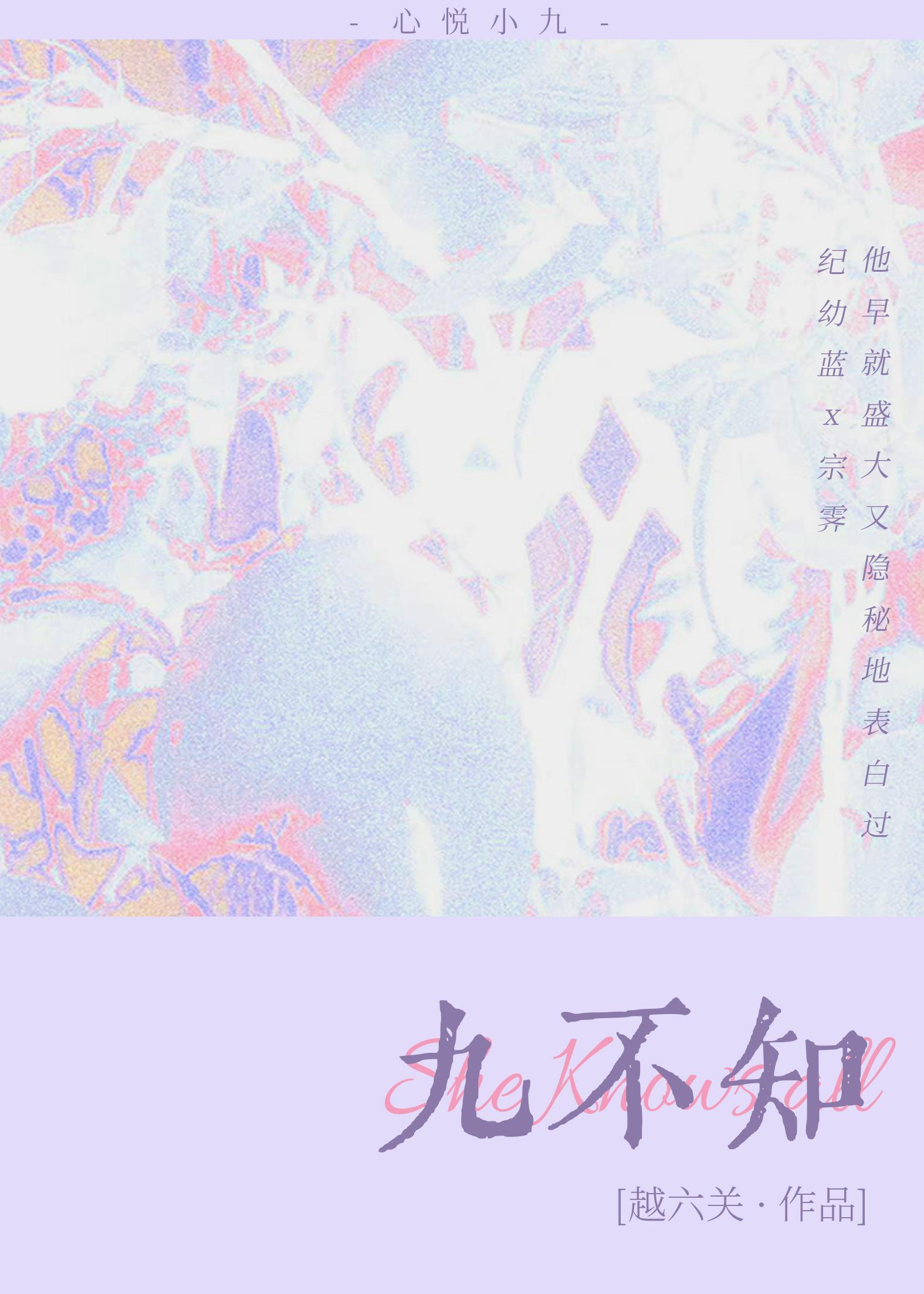 九不知封面