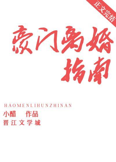 豪门离婚指南封面