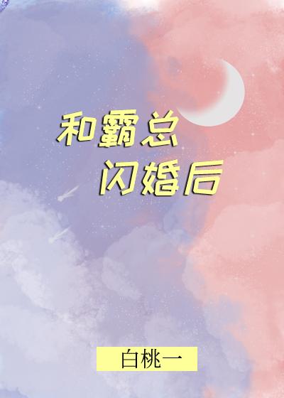 和霸总闪婚后封面