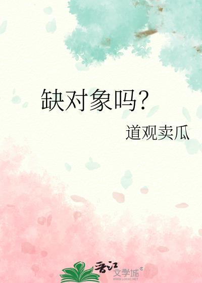 缺对象吗？封面