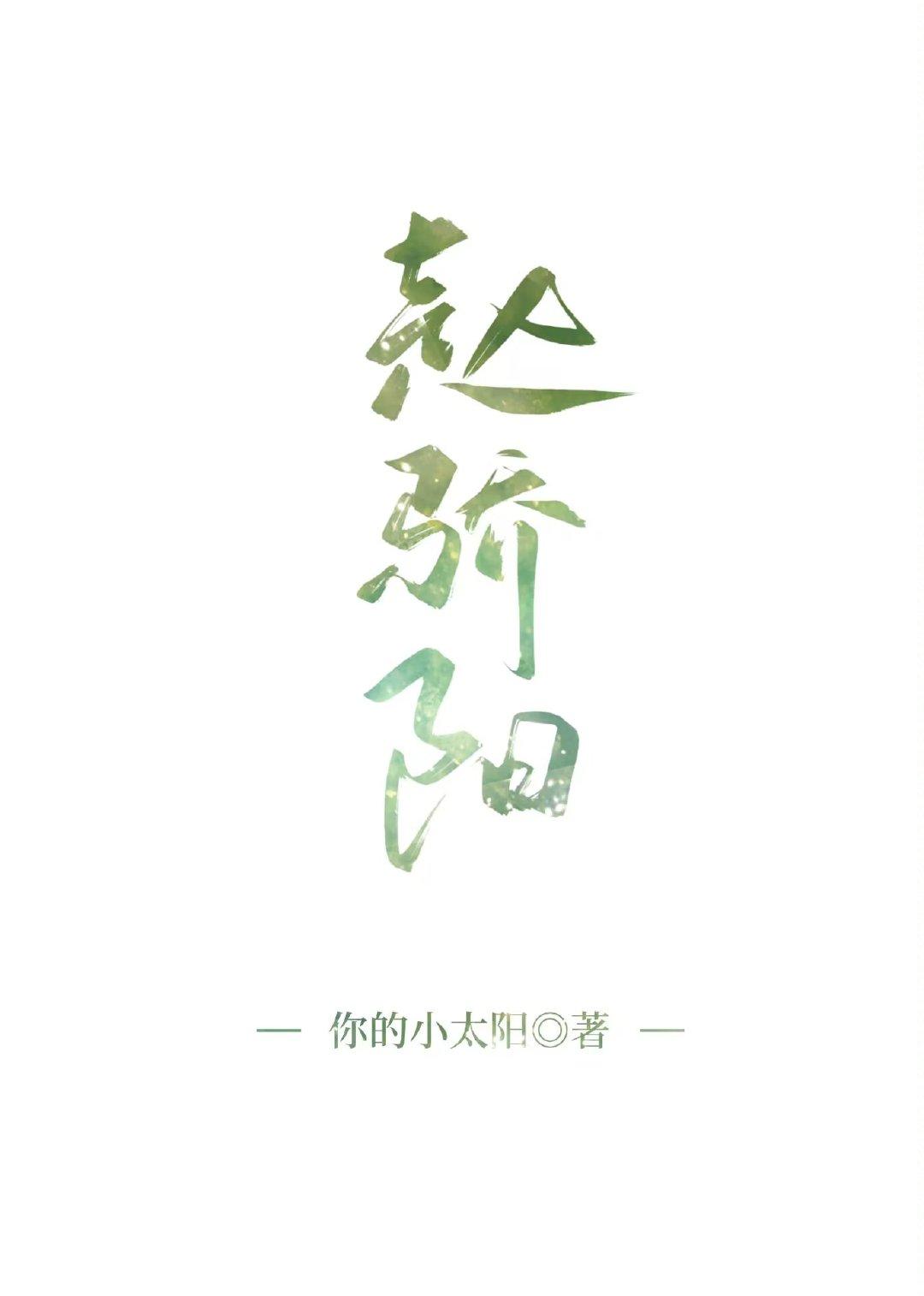 赵骄阳封面