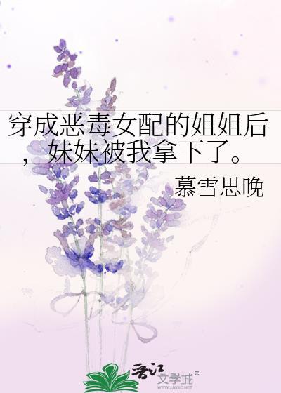 穿成恶毒女配的姐姐后，妹妹被我拿下了。封面