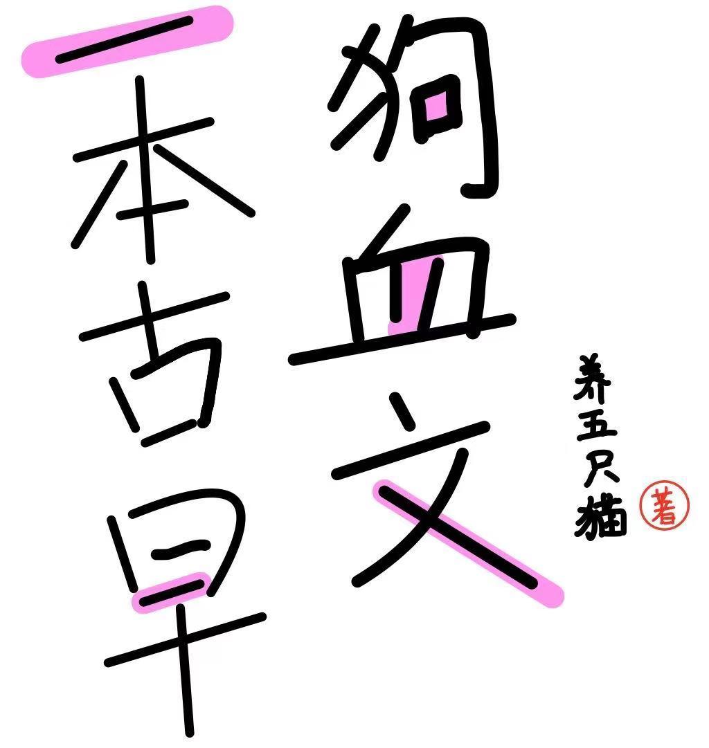 一本古早狗血文封面