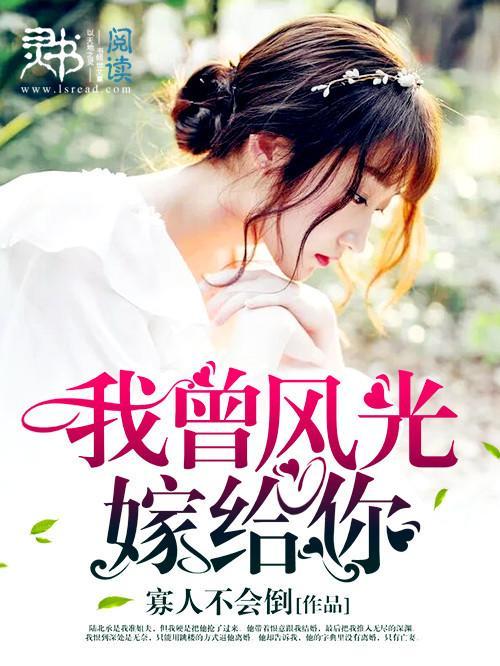 我曾风光嫁给你封面