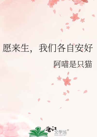 愿来生，我们各自安好封面