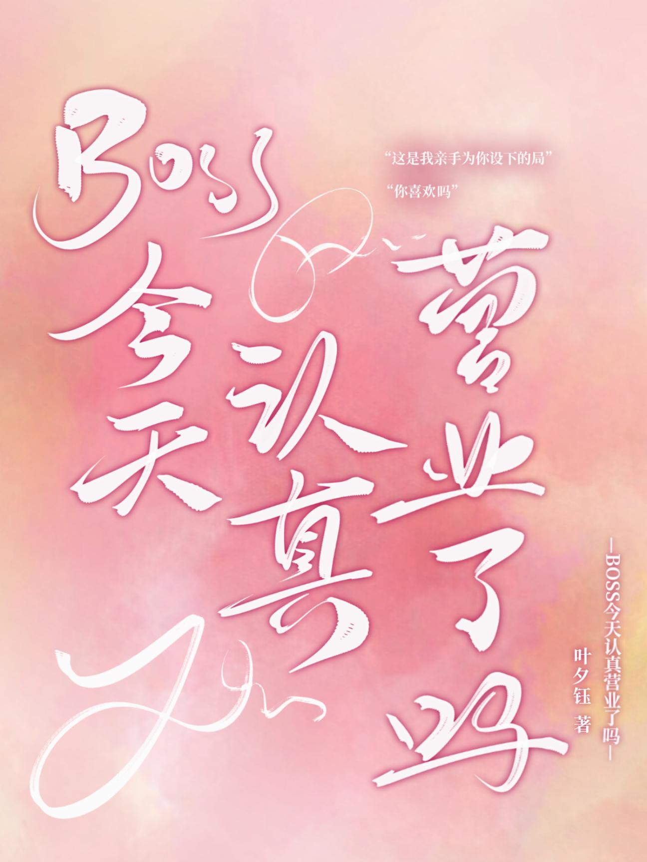 BOSS今天认真营业了吗封面