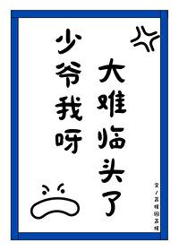 少爷我呀，大难临头了封面