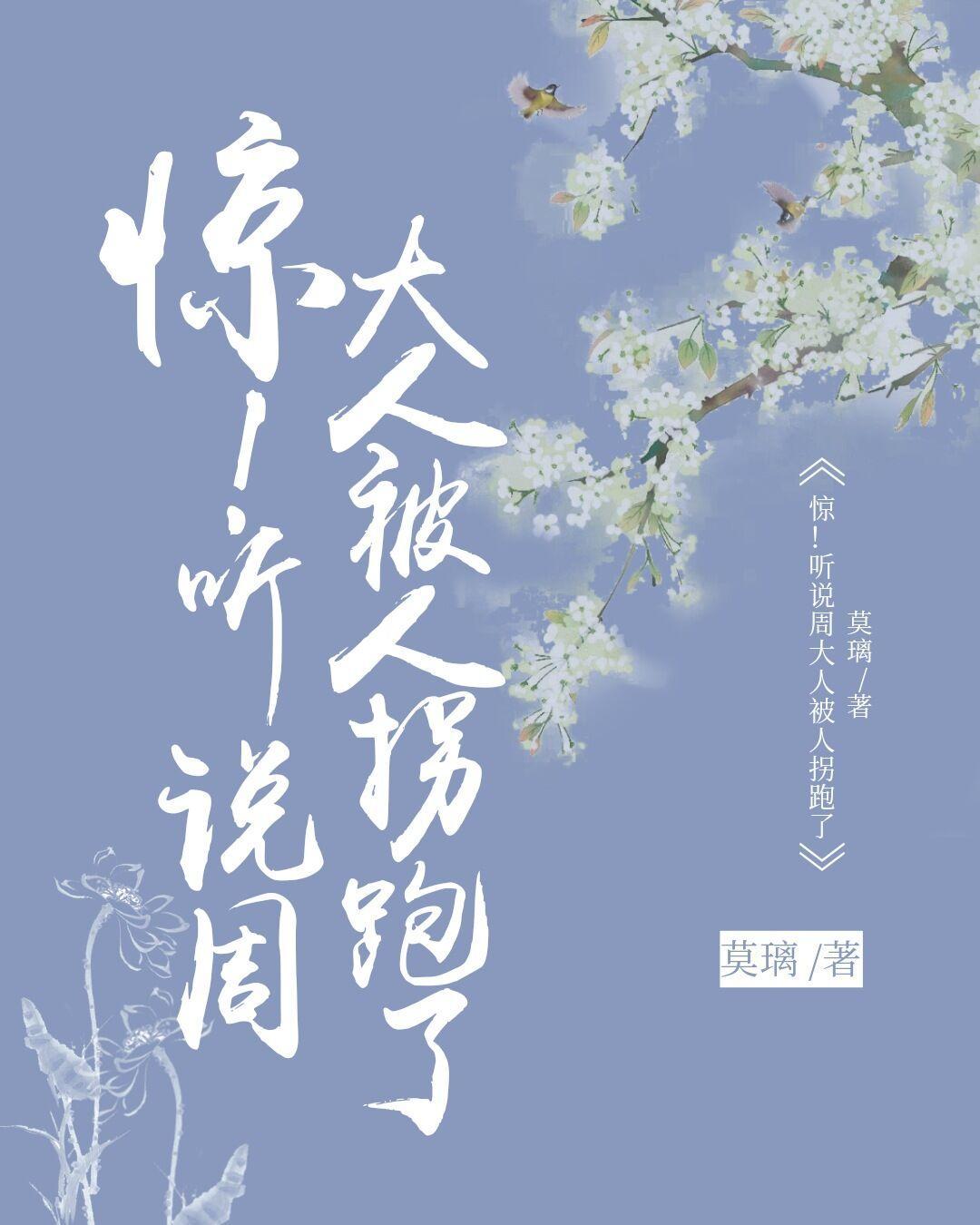 温周：惊！听说周大人被人拐跑了封面