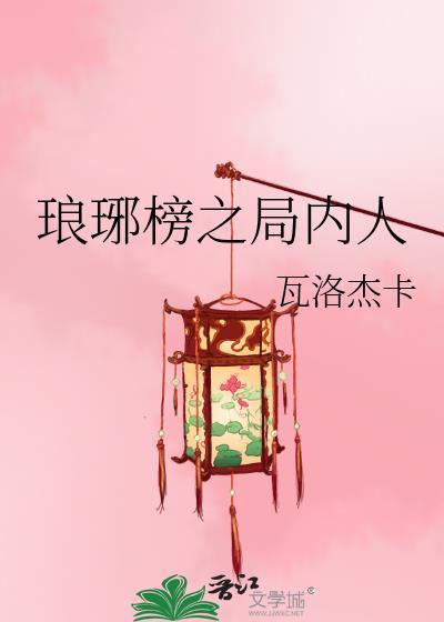 琅琊榜之局内人封面