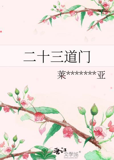 二十三道门封面
