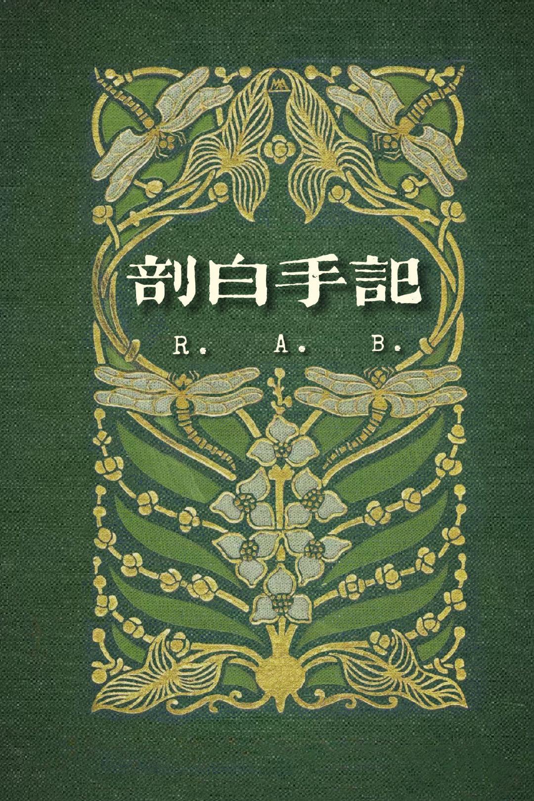 HP剖白手记封面