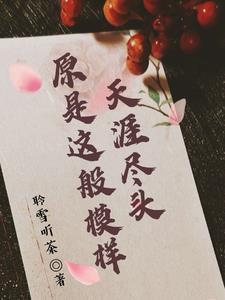 天涯尽头原是这般模样封面