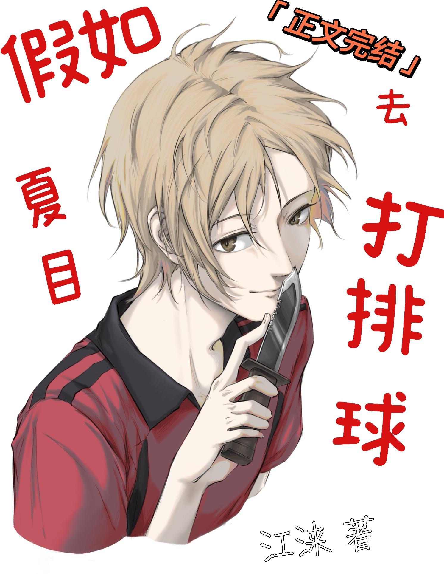 假如夏目去打排球封面