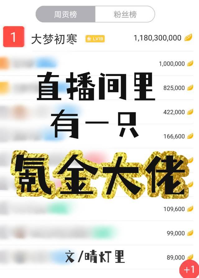 直播间裏有一只氪金大佬封面