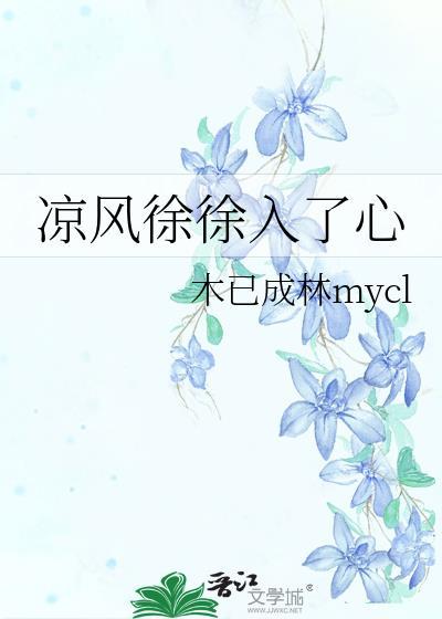 凉风徐徐入了心封面