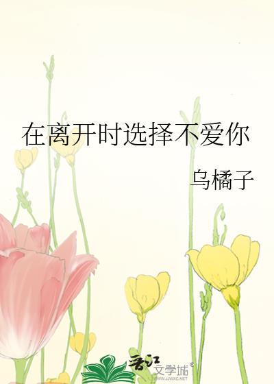 在离开时选择不爱你封面