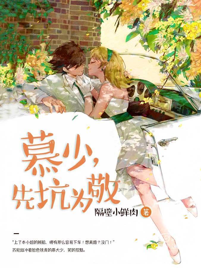 慕少，先坑为敬封面