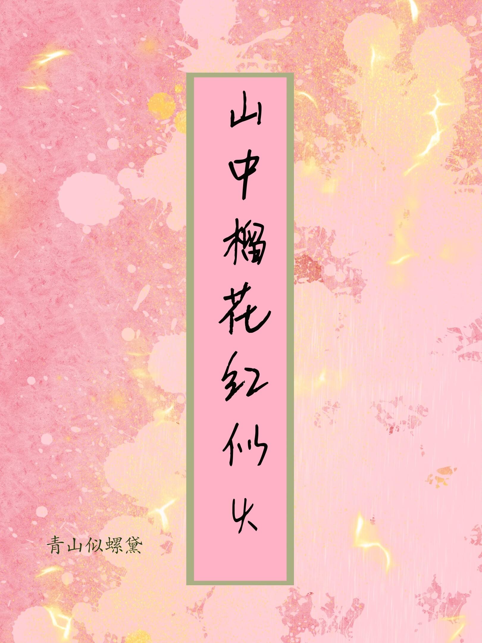 山中榴花红似火封面