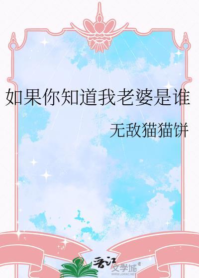 如果你知道我老婆是谁封面