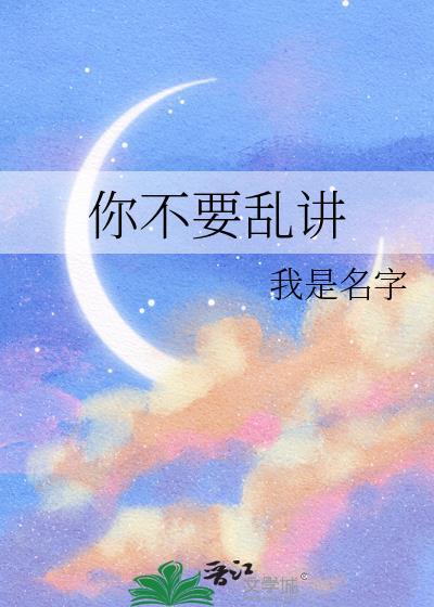 你不要乱讲封面