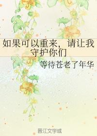 如果可以重来，请让我守护你们封面