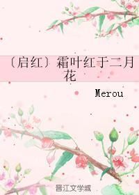 〔启红〕霜叶红于二月花封面