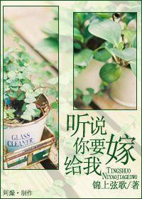 听说你要嫁给我封面
