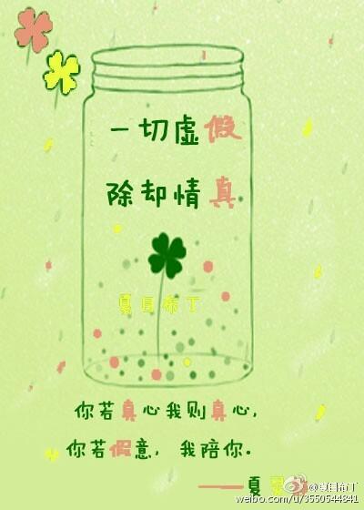 一切虚假除却情真封面