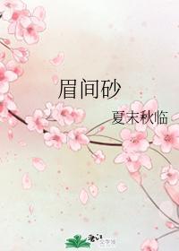 眉间砂封面