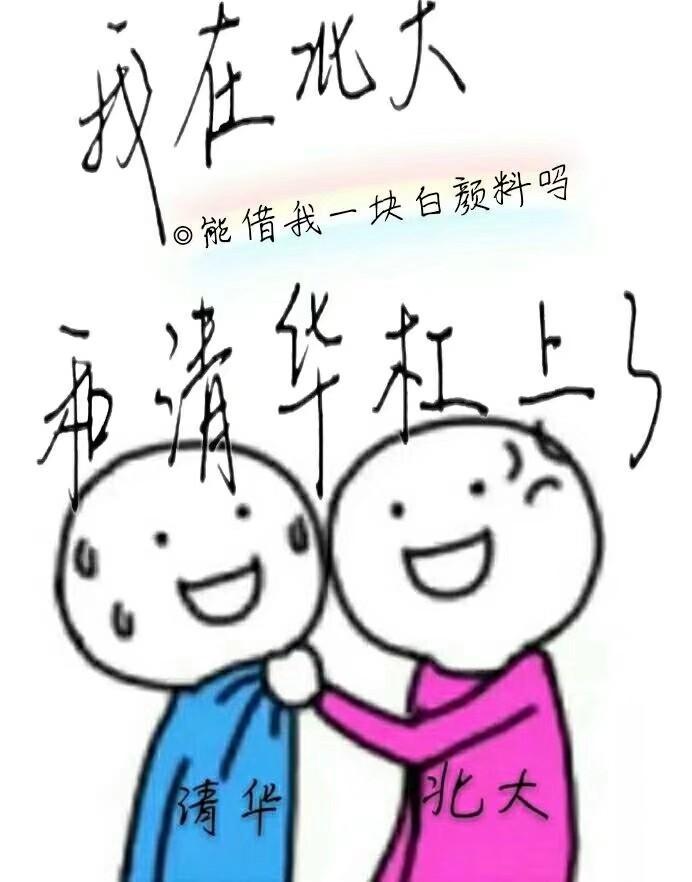 我在北大和清华杠上了封面