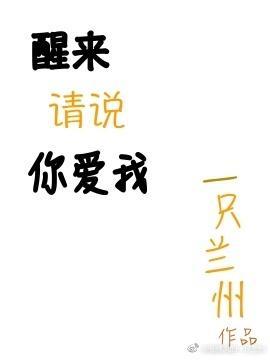 醒来请说你爱我封面