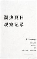 潮热夏日观察记录封面