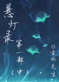 悬灯录·中封面