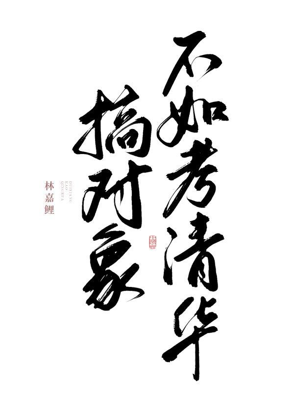 搞对象不如考清华封面