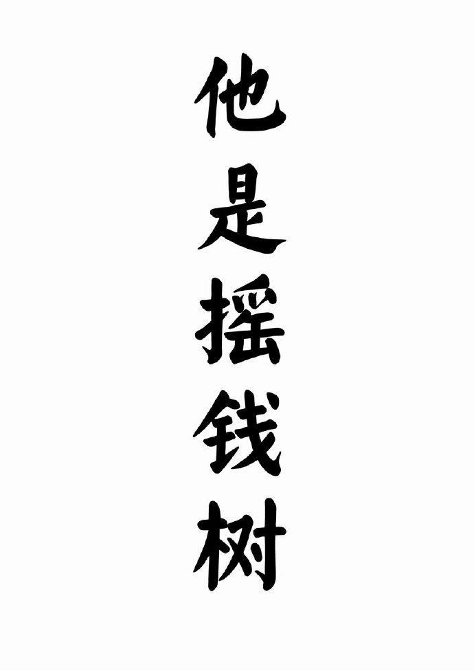 他是摇钱树封面