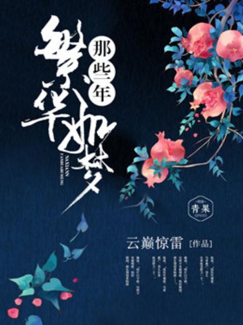 那些年繁华如梦封面