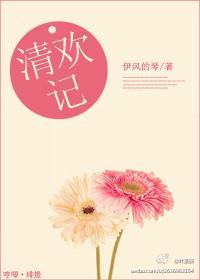清欢记封面