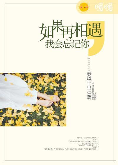 如果再相遇，我会忘记你封面