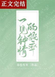 一见钟情的概率封面