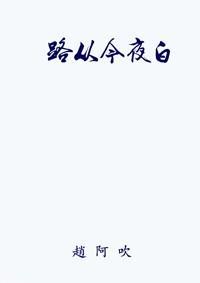 路从今夜白封面