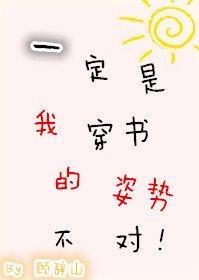 一定是我穿书的姿势不对封面