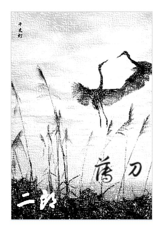 薄刀二郎封面