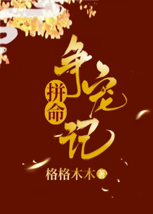 拼命争宠记封面