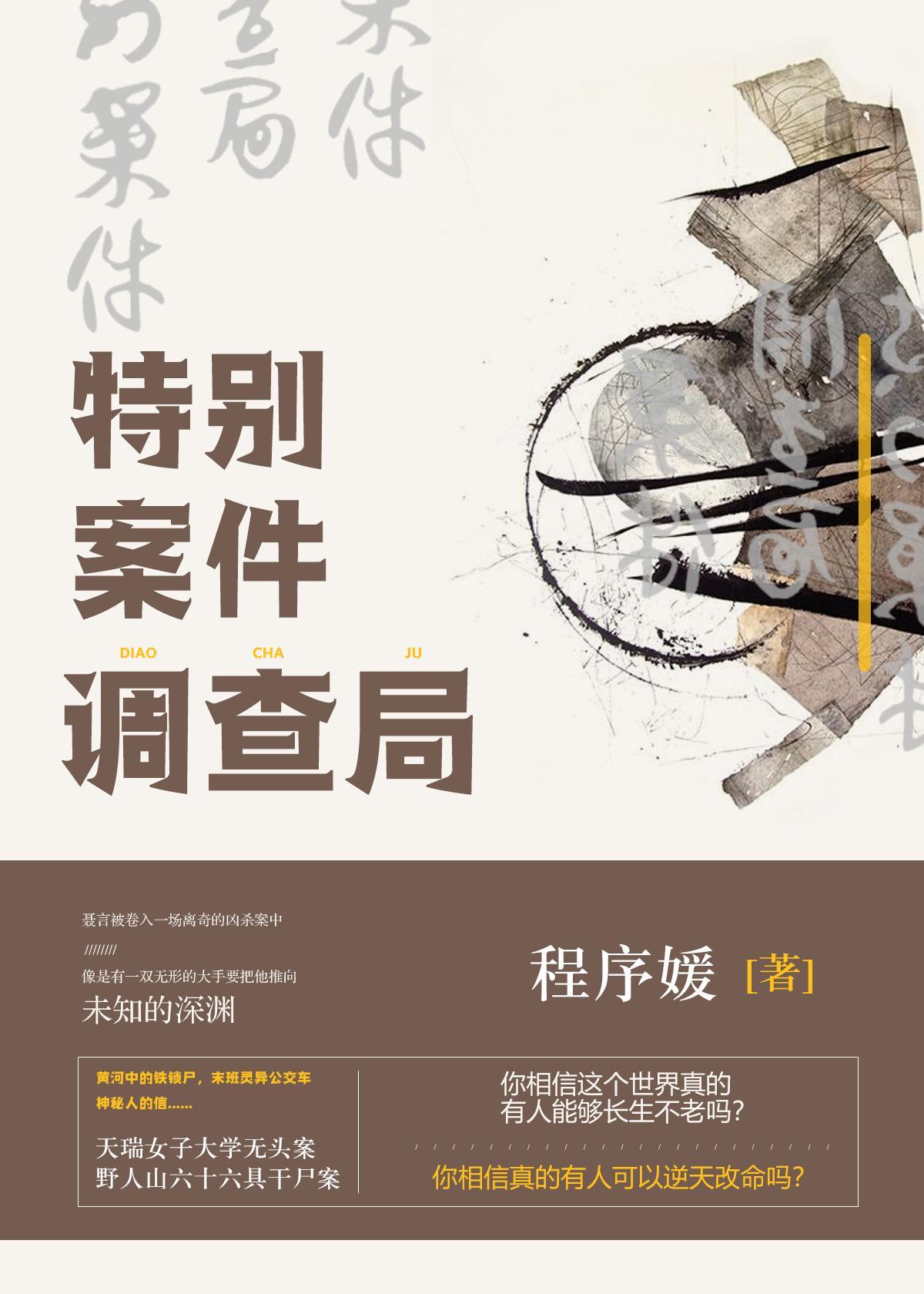 特别案件调查局封面