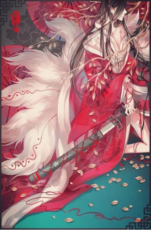 千翎劫+灵掌系列之九尾天狐封面