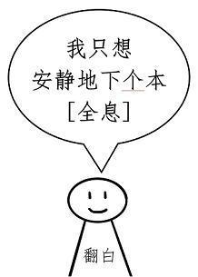 我只想安静地下个本[全息]封面