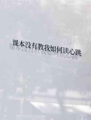 课本没有教我如何读心跳封面