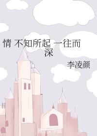 情 不知所起 一往而深封面