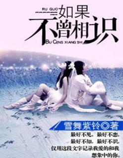 如果不曾相识封面