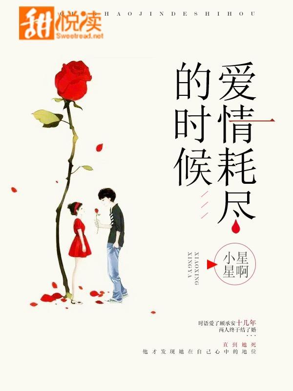 爱情耗尽的时候封面